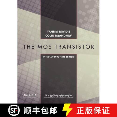 【3-4周达】Operation and Modeling of the Mos Transistor (Third Edtion International Edition) [9780199829835]