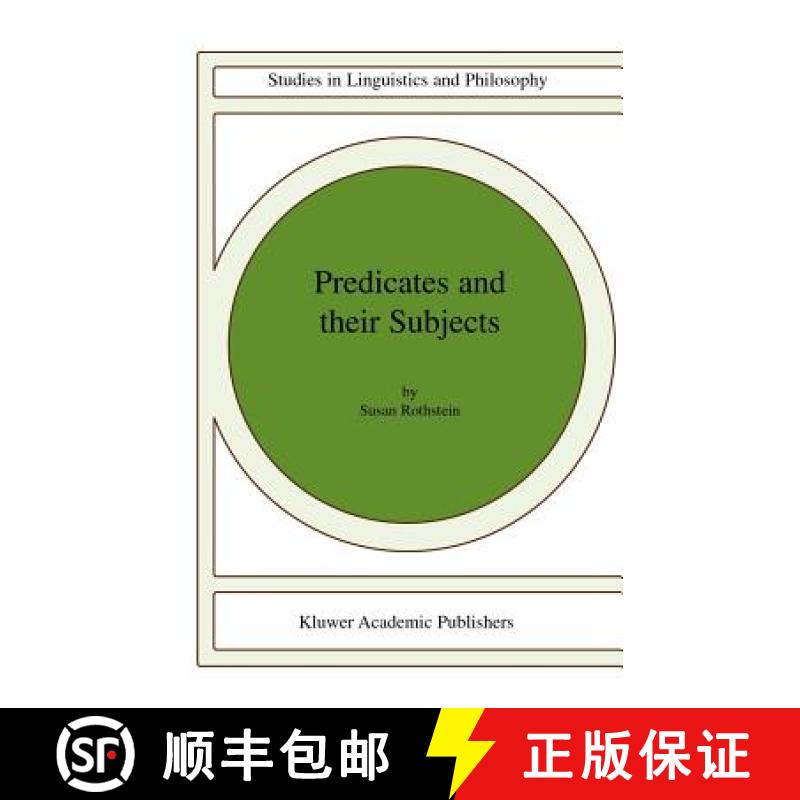 【4周达】Predicates and Their Subjects [9780792364092]