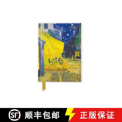 【3-4周达】Vincent Van Gogh: Café Terrace 2026 Luxury Pocket Diary Planner - Week to View [9781835624708]