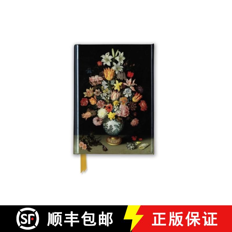 【3-4周达】National Gallery - Bosschaert: A Still Life of Flowers (Foiled Pocket Journal) [9781787558359]