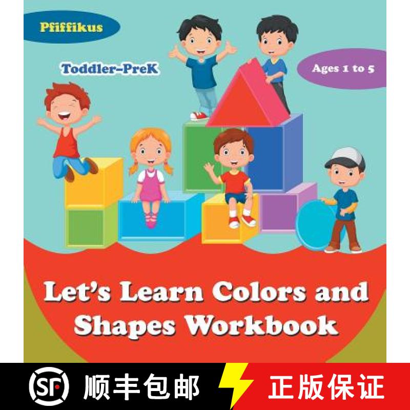 【2-3周达】Let's Learn Colors and Shapes Workbook | Toddler-PreK - Ages 1 to 5 [9781683776345]