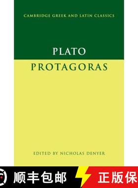 【3-4周达】Plato: Protagoras: - Plato: Protagoras [9780521840446]