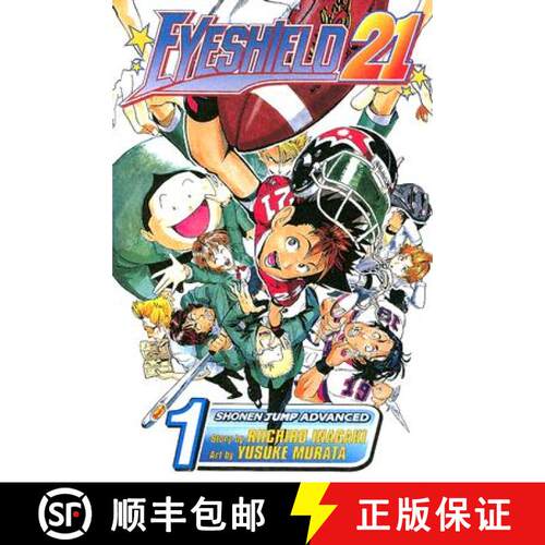 【3-4周达】Eyeshield 21, Volume 1: The Boy with the Golden Legs (1st Edition) [9781591167525]