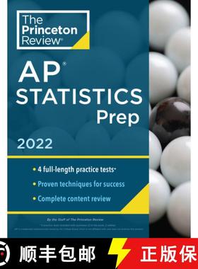Princeton Review AP Statistics Prep, 2022: 4 Practice Tests + Complete Content Review + Strategies & ... [9780525570745]