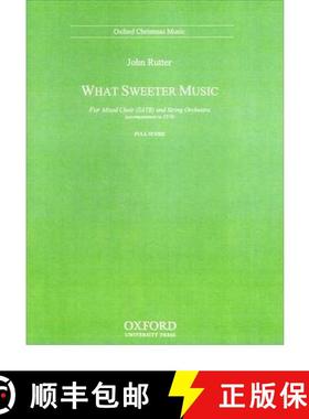 【3-4周达】What Sweeter Music: Full Score [9780193860100]