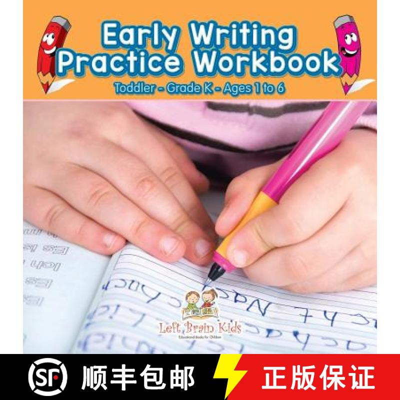 【2-3周达】Early Writing Practice Workbook | Toddler-Grade K - Ages 1 to 6 [9781683766353]