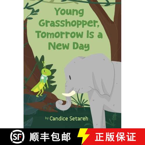 【3-4周达】精装 Young Grasshopper, Tomorrow Is a New Day [9781643889290]