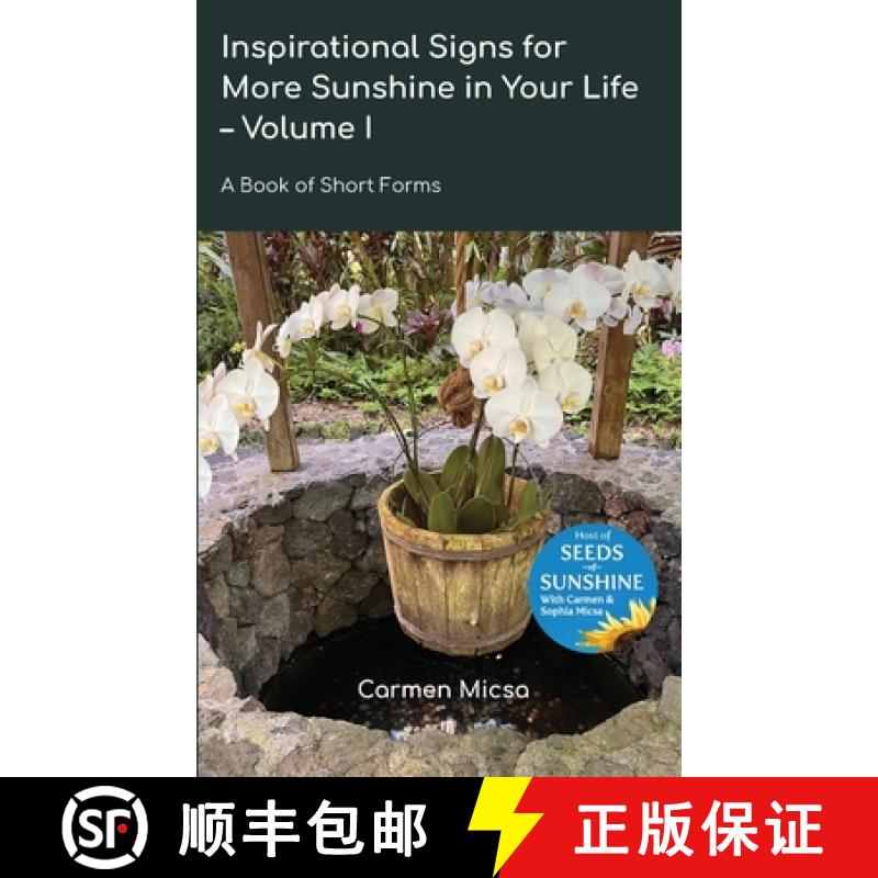 【3-4周达】Inspirational Signs for More Sunshine in Your Life - Volume 1 [9780998309767]