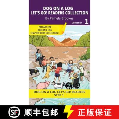 【3-4周达】精装 DOG ON A LOG Let's GO! Readers Collection 1: Short Decodable Books Prepare Students f... [9781648311482]