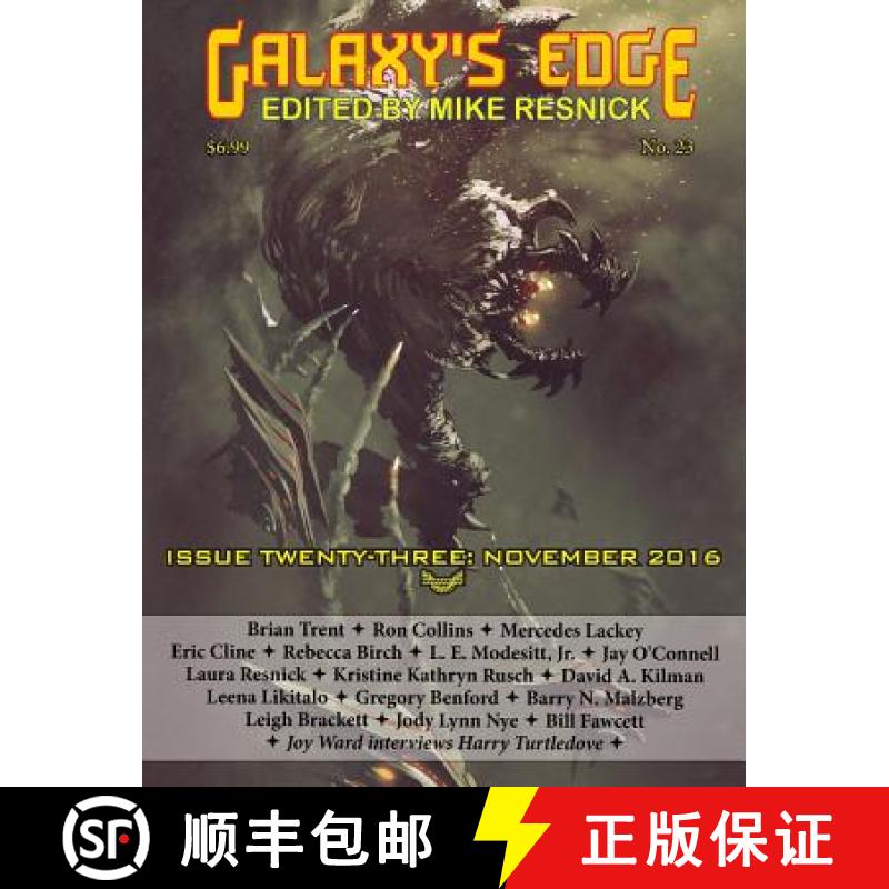 【2-3周达】Galaxy's Edge Magazine: Issue 23, November 2016 [9781612423272]