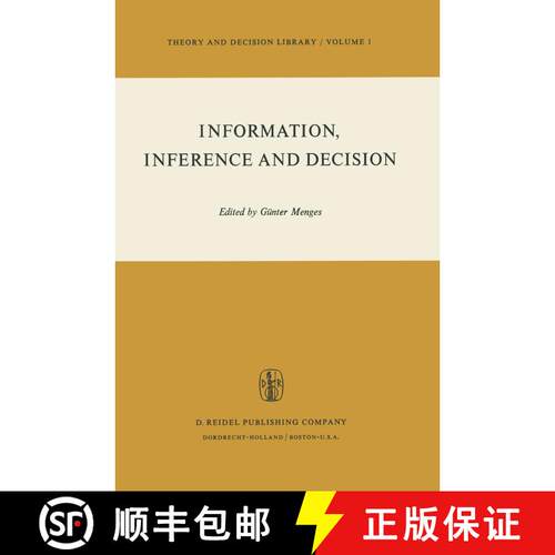 【3-4周达】Information, Inference and Decision [9789027704238]