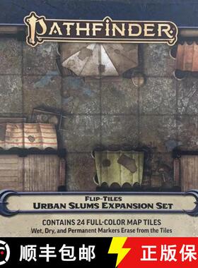 【3-4周达】Pathfinder Flip-Tiles: Urban Slums Expansion [9781640782556]