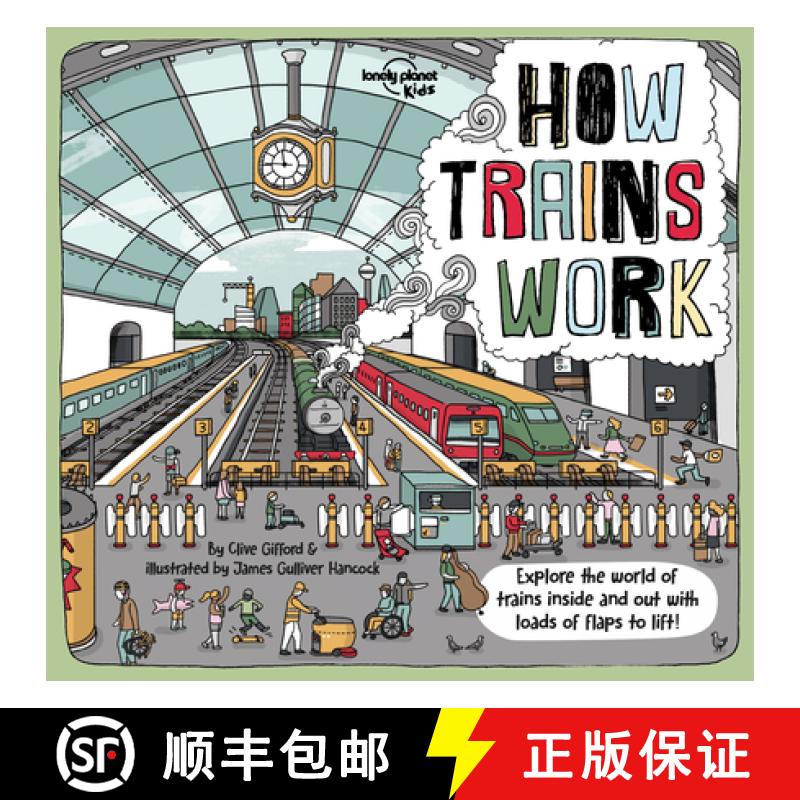 预订 Lonely Planet Kids How Trains Work 1 [9781788683289]