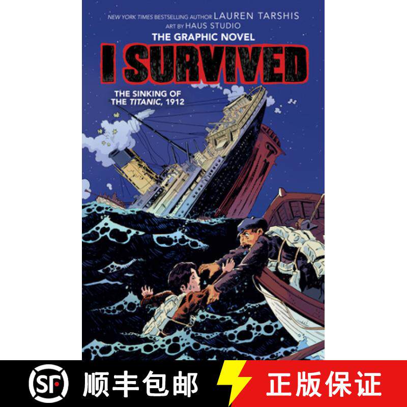 【3-4周达】精装 I Survived the Sinking of the Titanic, 1912: A Graphic Novel (I Survived Graphic Nove... [9781338120929] - 实物图