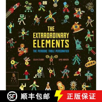 【3-4周达】The Extraordinary Elements : The Periodic Table Personified [9781787417342]