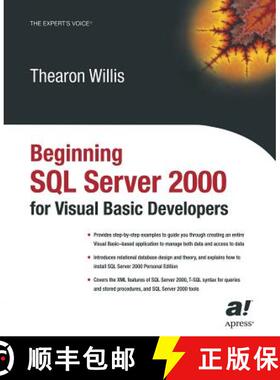 【3-4周达】Beginning SQL Server 2000 for Visual Basic Developers (First Edition) [9781590592731]