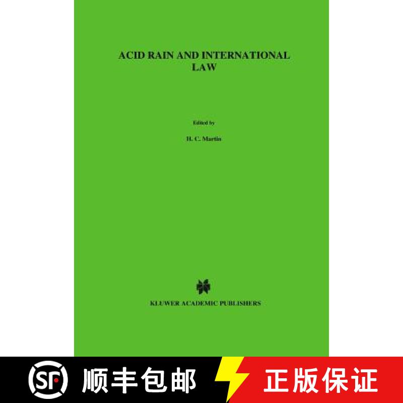 【3-4周达】Acid Rain And International Law [9789028622319]