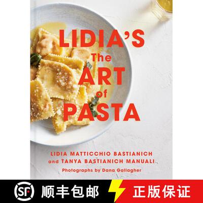 【3-4周达】精装 Lidia's The Art of Pasta: An Italian Cookbook [9780593537008]