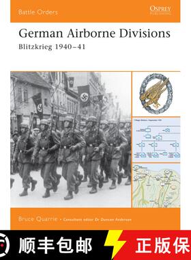 【3-4周达】German Airborne Divisions: Blitzkrieg 1940–41 [9781841765716]