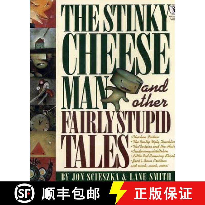 【3-4周达】The Stinky Cheese Man and Other Fairly Stupid Tales [9780140548969]