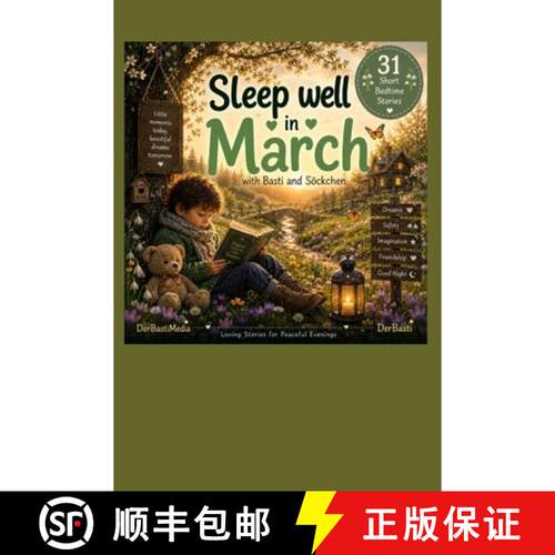 【3-4周达】Sleep as well in March: Bedtimestories with Basti and Söckchen [9783692490441]