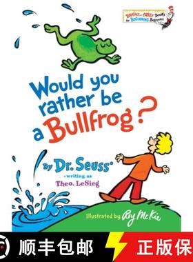【3-4周达】Would You Rather Be a Bullfrog? [9780394831282]
