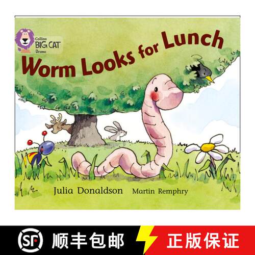 【3-4周达】Worm Looks for Lunch: Band 05/Green [9780007185924]
