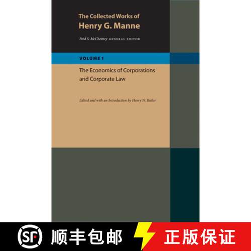 【3-4周达】Collected Works of Henry G Manne: 3-Volume Set [9780865977648]