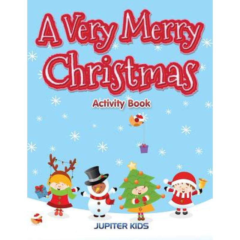 预订 a very merry christmas activity book [9781683261537]