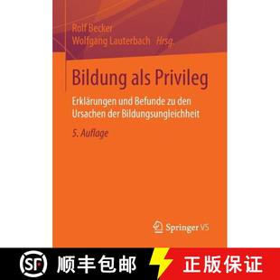 als und Bildung der 9783658119515 Ursachen Privileg 4周达 Befunde Erklärungen Bildungsungleichheit den