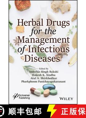 【3-4周达】Herbal Drugs for the Management of Infectious Dise ases [9781119818724]