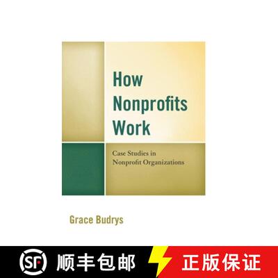 【3-4周达】精装 How Nonprofits Work : Case Studies in Nonprofit Organizations [9781442221055]