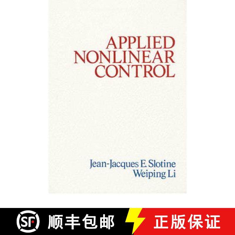 【3-4周达】Applied Nonlinear Control: United States Edition [9780130408907]