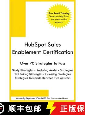 预订 HubSpot Sales Enablement Certification [9798869321770]
