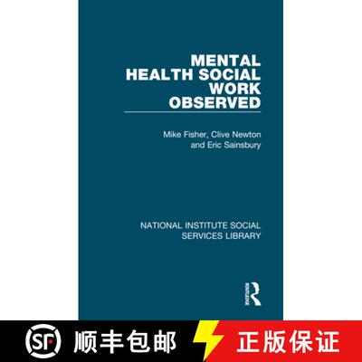 【3-4周达】Mental Health Social Work Observed [9781032046303]