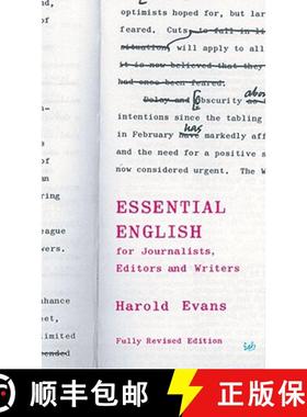 【3-4周达】Essential English: For Journalists, Editors and Writers [9780712664479]