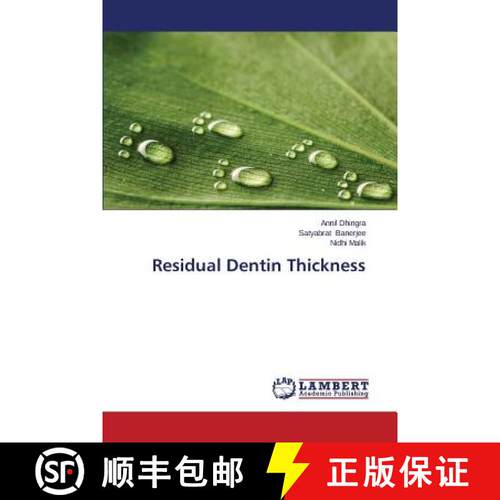 预订 Residual Dentin Thickness [9783659618406]