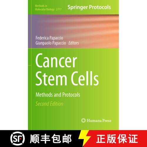 【3-4周达】Cancer Stem Cells: Methods and Protocols (Second Edition 2024) [9781071637326]