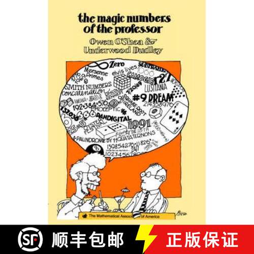 【3-4周达】精装 Magic Numbers of the Professor: - The Magic Numbers of the Professor [9780883855577]