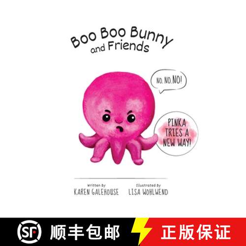 【3-4周达】精装 Boo Boo Bunny and Friends Pinka Tries a New Way [9798218691127]