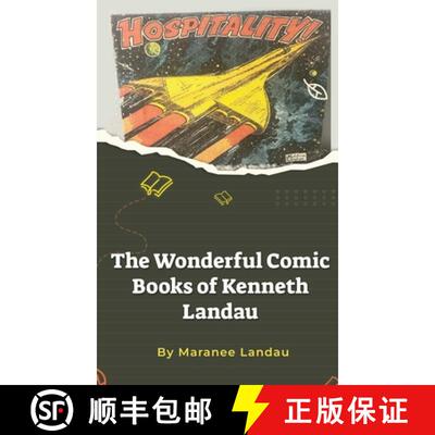 【3-4周达】精装 The Wonderful Comic Books of Kenneth Landau (hardback) [9798887713809]