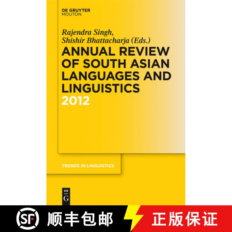 【3-4周达】Annual Review of South Asian Languages and Linguistics: 2012 [9783110279498]