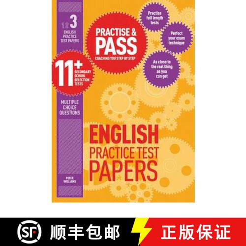 【3-4周达】Practise & Pass 11+ Level Three: English Practice Test Papers [9781844554270]