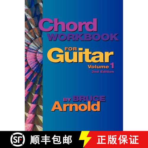 【3-4周达】Chord Workbook for Guitar Volume One: Guitar Chords and Chord Progressions for the Guitar [9781890944506]