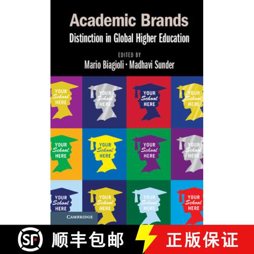 【3-4周达】精装 Academic Brands: Distinction in Global Higher Education [9781108841375]