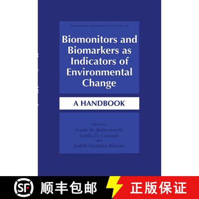 【3-4周达】精装 Biomonitors and Biomarkers as Indicators of Environmental Change: A Handbook [9780306451904]