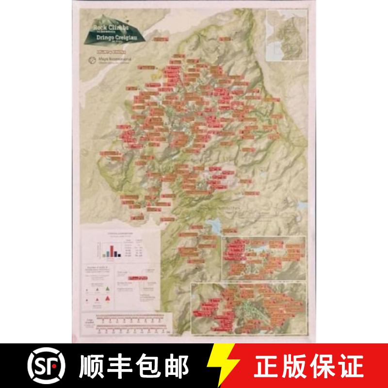 【2-3周达】Snowdonia Rock Climbs Collect & Scratch Print [9781913834906]