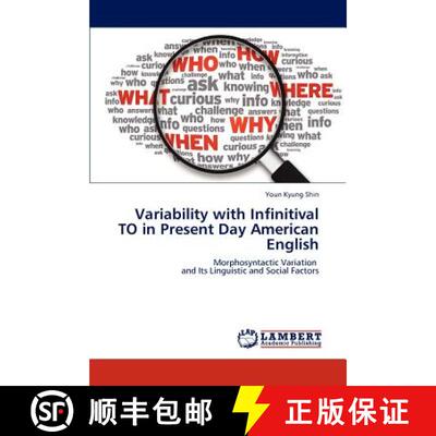 预订 Variability with Infinitival TO in Present Day American English [9783848441013]