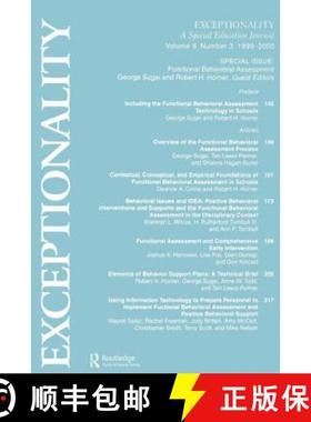 【3-4周达】Functional Behavioral Assessment : A Special Issue of exceptionality [9780805897326]
