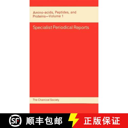 【3-4周达】精装 Amino Acids, Peptides and Proteins : Volume 1 [9780851860046]